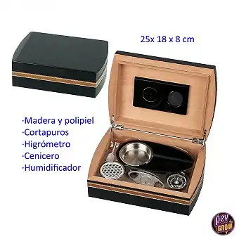 Conxunto de Humidor para...
