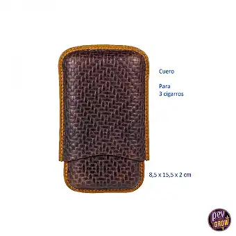 Luxury Brown Snake Leather...