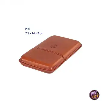 Brown Leather Cigar Case 4...