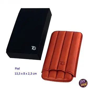 Estuche de Cuir para Puros...