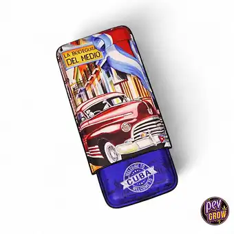 Cuba Leather Cigar Case for...