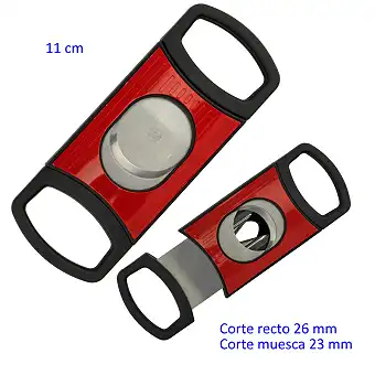 Black/Red Dual Cigar Cutter...