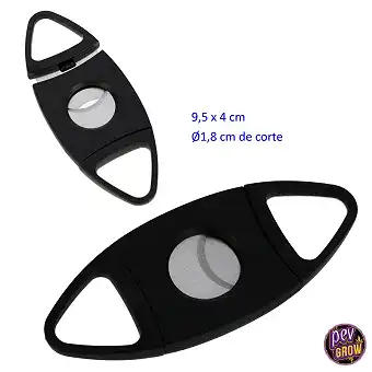 Coupe-cigare Noir 9.5 cm -...