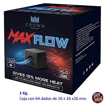 Max Flow Shisha Naturkohle...
