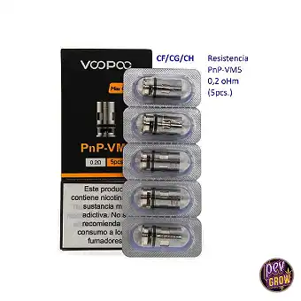 Voopoo PnP-VM5 0,2 ohm...