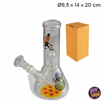 Bong en Verre Rick 20cm