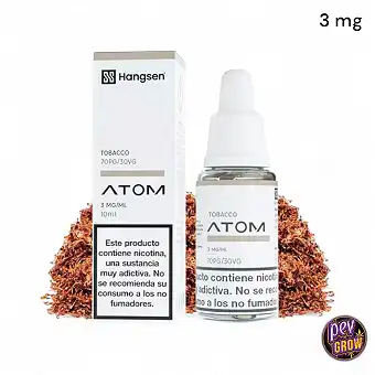 Líquido Vaper con nicotina...