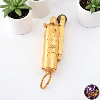 Briquet Essence Rétro Doré...