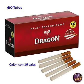 Cigaretové dutinky Dragon...