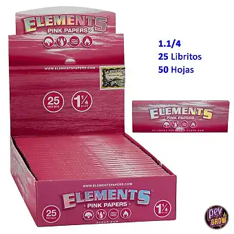 Elements Pink 1 1/4 Listi...