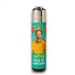 Custom Clipper lighter with full-color design and brand logo.