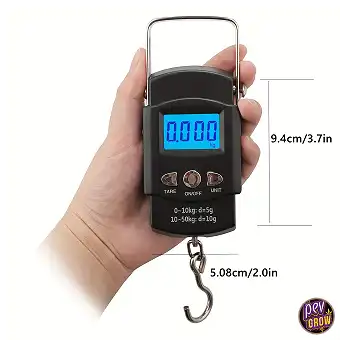 Přenosná digitální LCD váha...