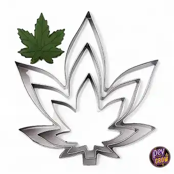 Set of 3 Marijuana Leaf...