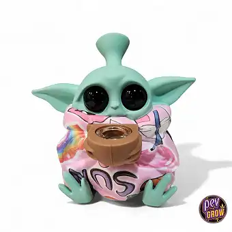 Bong in Silicone Yoda...