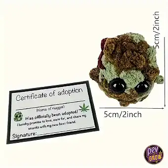 Mini Plush Bud with Custom...