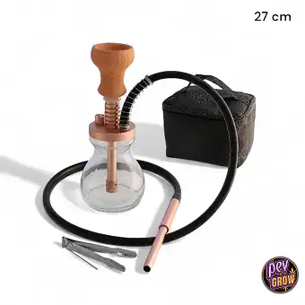 27 cm Narguilé de Alumínio...