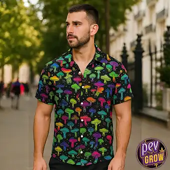 Chemise Homme Champignons...