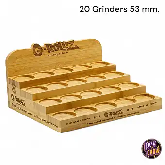 Expositor de bamboo G-rollz...