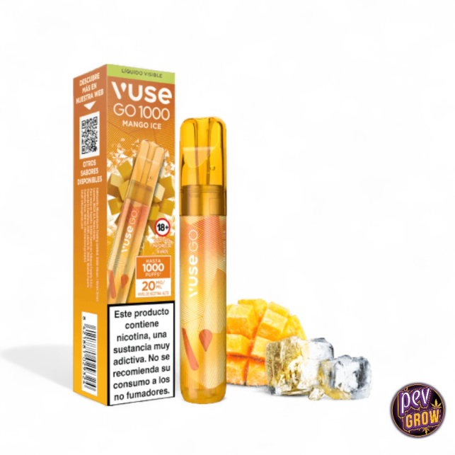 Vuse Go 1000 Mango Ice (20 mg) – Купи по най-добра цена