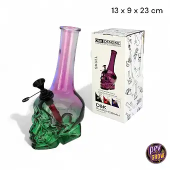 Bong de Cristal Calavera...