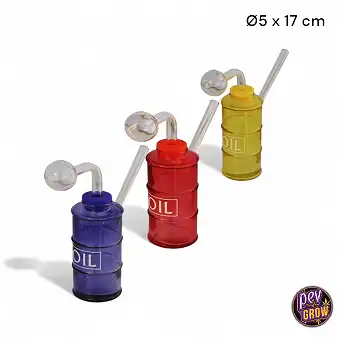 Mini Glasbong Öl 17 cm:...