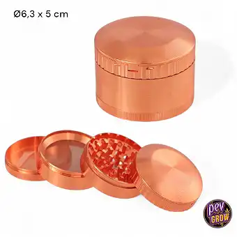 Grinder Metálico Oro Rosa 4...