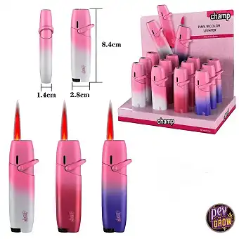 Champ Pink Turbo Feuerzeug