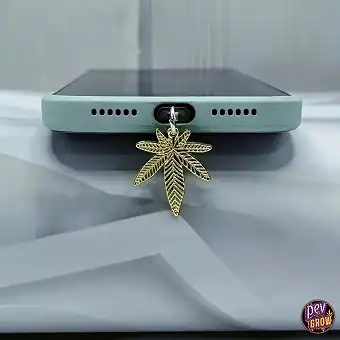 Marijuana Leaf Phone Dust...