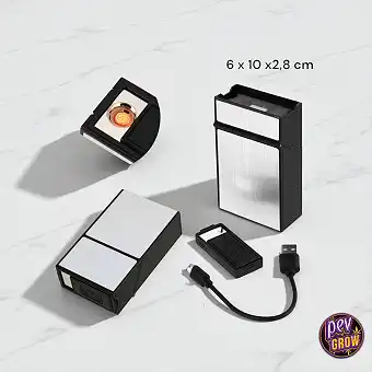 Metāla cigarešu etvija ar...