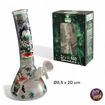Bong en Verre Rick & Morty...