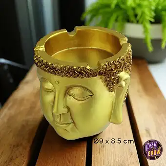 Buddha Resin Ashtray 9x8.5cm