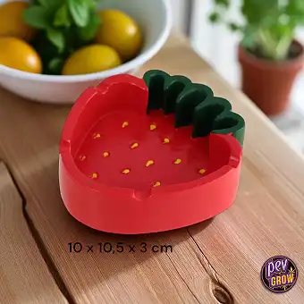 Strawberry Resin Ashtray...