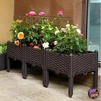 Elevated Plastic Garden Bed...