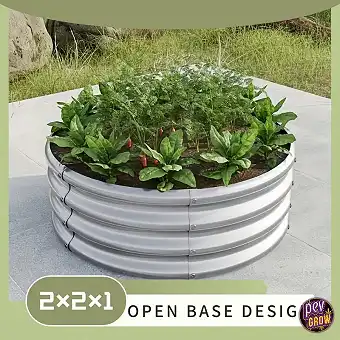 Jardinière Ronde Métal...