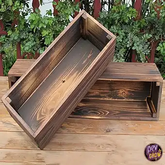 Robuster Holz Pflanzkübel...