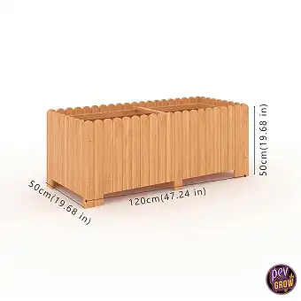 Koka pilsētas dārza dobe...