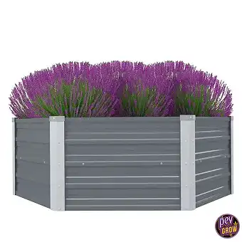 Hexagonales Hochbeet Metall...