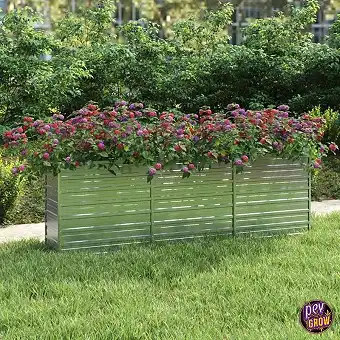 Cama Elevada Rectangular de...