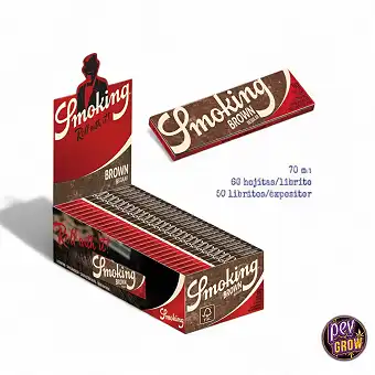 Cartine Smoking Brown 70mm...