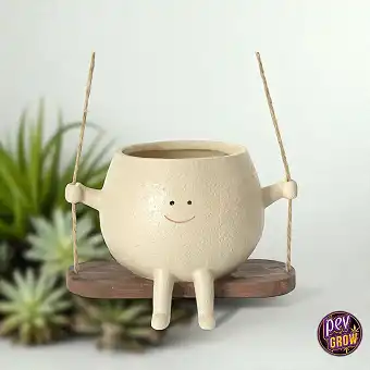 Smiling Face Swing Resin...