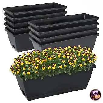 Rectangular Plastic Pots