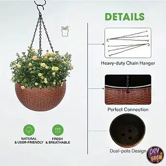 Hänge-Blumentopf...