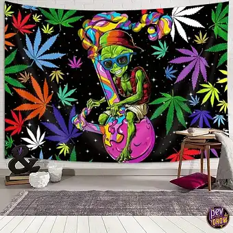 Tapet Stoned Alien...