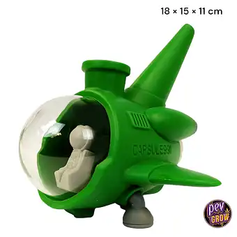U-Boot Silikonbong Grün mit...