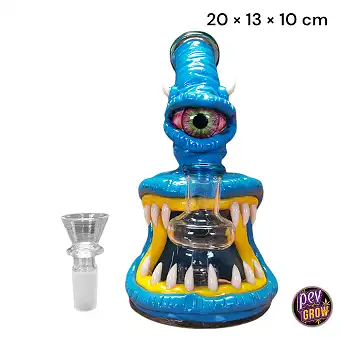 Bong Monster Glas-Ton 16cm...