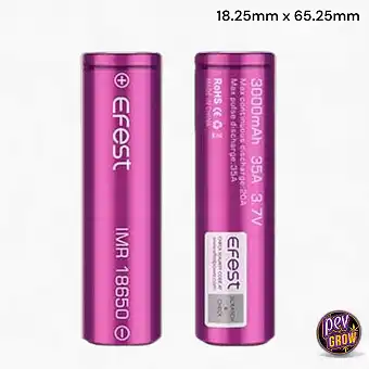 Batterie Efest IMR 18650...