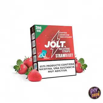 Jolt Strips Strawberry 2mg...