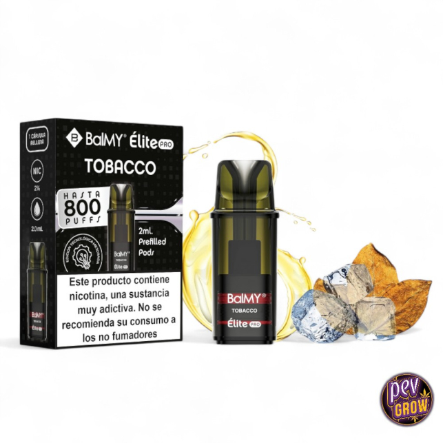 schwindelig nach vape Balmy Elite Pro Tobacco Pod Refill 20mg