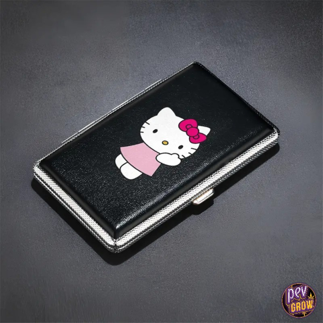 hello kitty cigarette phone case Hello Kitty Metal Cigarette Case for 20 Cigarettes