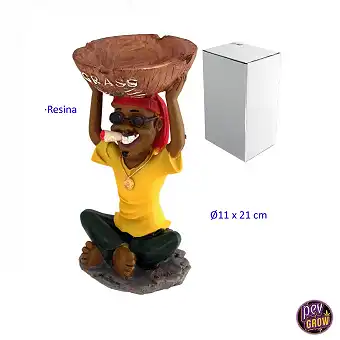 Cenicero de Resina Rasta...